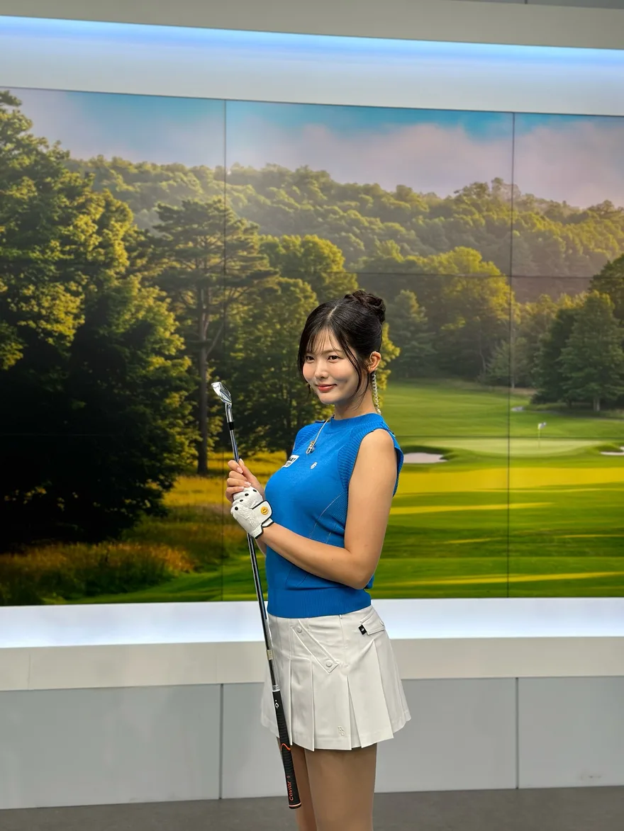 JTBC GOLF 스튜디오의 고경민 프로